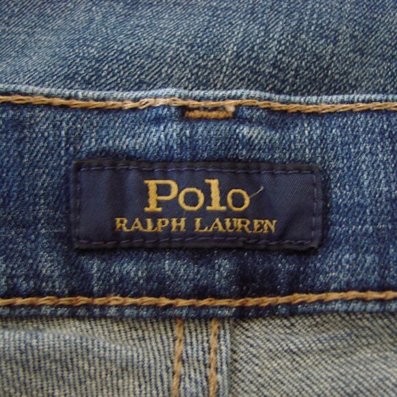 Polo Ralph Lauren The Tompkins Skinny Jeans High Waist Size 32 - Picture 7 of 16